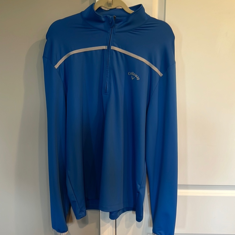 Callaway 1/4 zip pullover lightweight jacket